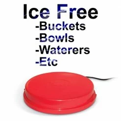 3 in. x 15.5 in. 80-Watt Universal Waterer Deicer Red Wired with 57 in. Cord by Unbranded -Cheap Bird & Wildlife Supplies Store accessories 100213505 44 1000
