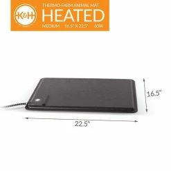 Medium Thermo-Farm Animal Heated Mat by Unbranded -Cheap Bird & Wildlife Supplies Store accessories 100542349 1f 1000