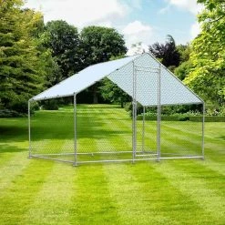 10 ft. x 6.6 ft. Metal Walk-In Chicken Run by Amucolo -Cheap Bird & Wildlife Supplies Store accessories cx cyw1 385 31 1000