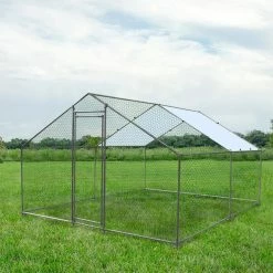 10 ft. x 13 ft. Metal Walk-In Chicken Run by Amucolo -Cheap Bird & Wildlife Supplies Store accessories cx cyw1 386 31 1000