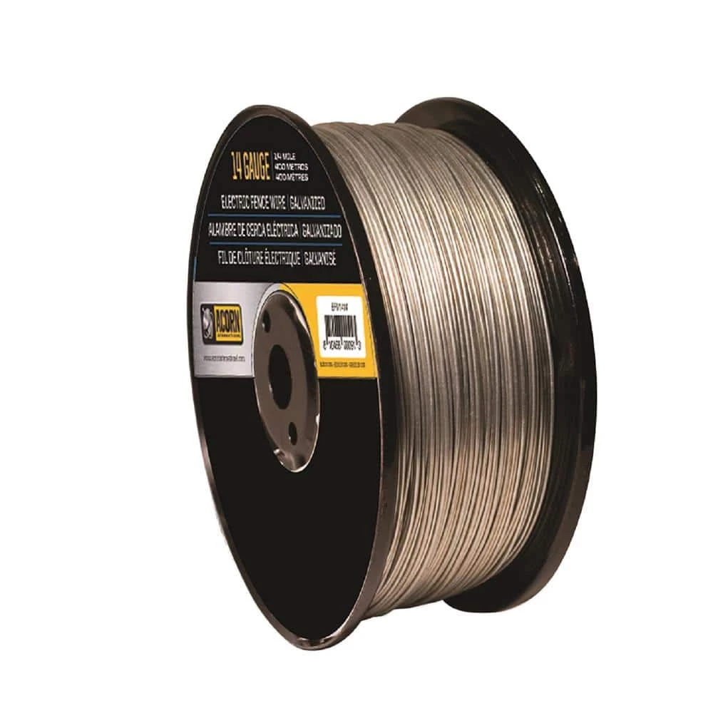 1/2-Mile 14-Gauge Electric Fence Wire by Acorn International 1 1/2-Mile 14-Gauge Electric Fence Wire by Acorn International