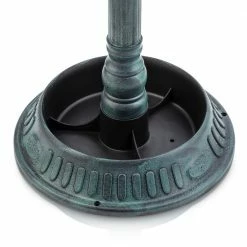 25 in. Tall Outdoor Birdbath with Planter Yard Statue, Green by Alpine Corporation 19 25 in. Tall Outdoor Birdbath with Planter Yard Statue, Green by Alpine Corporation -Cheap Bird & Wildlife Supplies Store alpine corporation bird bath fountains tiz112 1f 1000