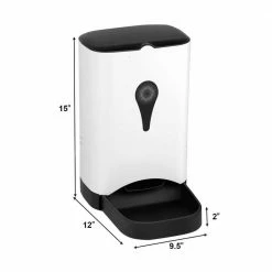 4.5 L Automatic Pet Feeder Food Dispenser by ANGELES HOME -Cheap Bird & Wildlife Supplies Store angeles home feeding supplies m71 8ps1 40 1000