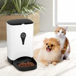 4.5 L Automatic Pet Feeder Food Dispenser by ANGELES HOME -Cheap Bird & Wildlife Supplies Store angeles home feeding supplies m71 8ps1 a0 1000
