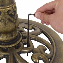 22 in. x 28 in. Antique Gold Freestanding Pedestal Bird Bath Feeder by ANGELES HOME 8 22 in. x 28 in. Antique Gold Freestanding Pedestal Bird Bath Feeder by ANGELES HOME -Cheap Bird & Wildlife Supplies Store angeles home pet baths 6ck65 ps03 c3 1000