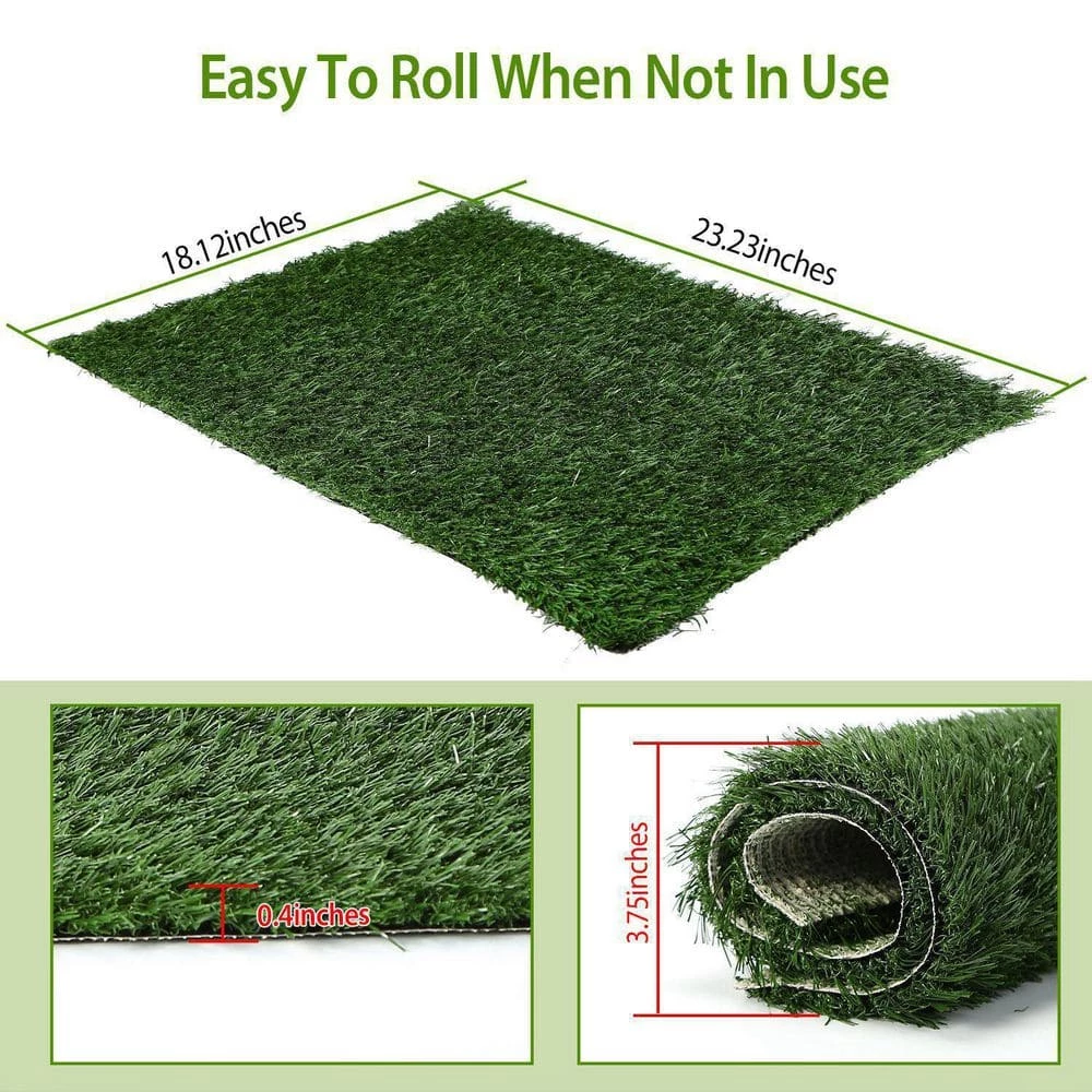 Replacement Grass Mat For Pet Potty Easy Cleaning by Unbranded 3 Replacement Grass Mat For Pet Potty Easy Cleaning by Unbranded - Image 3