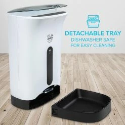 Smart Automatic Pet Feeder W/Wi-Fi, Programmable Food Dispenser for Dogs and Cats by ARF PETS -Cheap Bird & Wildlife Supplies Store arf pets feeding supplies apafwifi 44 1000