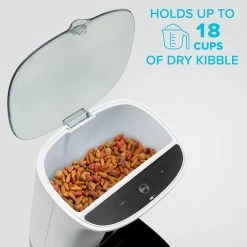 Smart Automatic Pet Feeder W/Wi-Fi, Programmable Food Dispenser for Dogs and Cats by ARF PETS -Cheap Bird & Wildlife Supplies Store arf pets feeding supplies apafwifi fa 1000