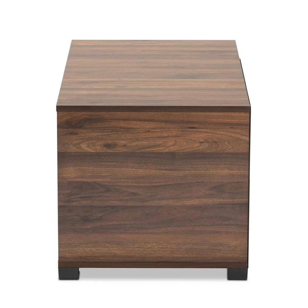 Connor Brown Cat Litter Box Cover House by Baxton Studio 5 Connor Brown Cat Litter Box Cover House by Baxton Studio - Image 5