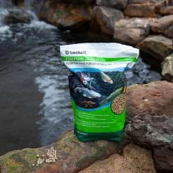 2 lbs. Floating Fish Food for Gold Fish and Koi by BECKETT -Cheap Bird & Wildlife Supplies Store beckett fish food ff2 31 1000