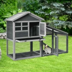 Wooden Chicken Coop with Ventilation Door and Removable Tray for Indoor and Outdoor by ANGELES HOME -Cheap Bird & Wildlife Supplies Store beds cages 6ck73 ps62 31 1000