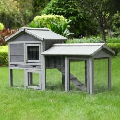 Removable Tray and Ramp Garden Backyard Pet House by Foobrues 16 Removable Tray and Ramp Garden Backyard Pet House by Foobrues -Cheap Bird & Wildlife Supplies Store beds cages lnn 23173117 44 1000