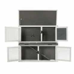 Bunny Rabbits Wooden Pet House Chicken Coop by Foobrues -Cheap Bird & Wildlife Supplies Store beds cages lnn 23173384 1f 1000