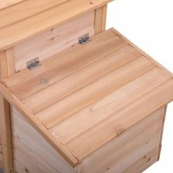 Outdoor Fir Wooden Pet Bunny House Wooden Cage in Natural by Foobrues -Cheap Bird & Wildlife Supplies Store beds cages lnn 23173605 fa 1000