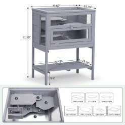 Indoor/Outdoor Pet House for Small Animals by Foobrues -Cheap Bird & Wildlife Supplies Store beds cages lnn 23173780 44 1000