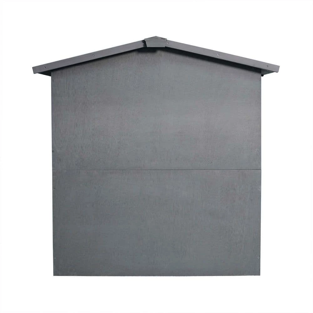 Gray Wooden 2 Story Design Outdoor Rabbit Guinea Pigs Hutch Ferrets by Foobrues 5 Gray Wooden 2 Story Design Outdoor Rabbit Guinea Pigs Hutch Ferrets by Foobrues - Image 5