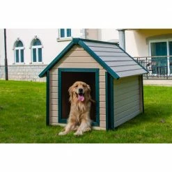 ECOFLEX Bunk Style Dog House - X-Large by New Age Pet -Cheap Bird & Wildlife Supplies Store beige new age pet dog houses ecoh103xl 44 1000