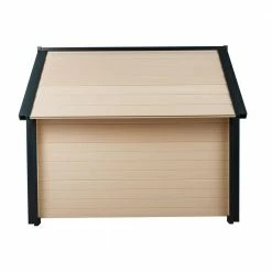 ECOFLEX Bunk Style Dog House - X-Large by New Age Pet -Cheap Bird & Wildlife Supplies Store beige new age pet dog houses ecoh103xl fa 1000