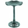 Lily Leaf Green Pedestal Birdbath by Best Choice Products