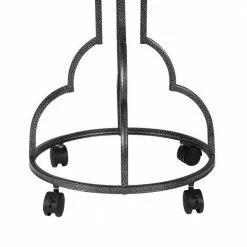 Black Bird Stand Rack with Solid Wood Perch Furniture Cover, Feeding bowls, Waste Tray, Toy Hook and Casters by Amucolo 9 Black Bird Stand Rack with Solid Wood Perch Furniture Cover, Feeding bowls, Waste Tray, Toy Hook and Casters by Amucolo -Cheap Bird & Wildlife Supplies Store bird cages carriers bss cyw1 0399 44 1000