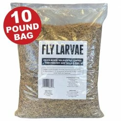 Flock Fest 10 lbs. Bag Fly Larvae by Unbranded