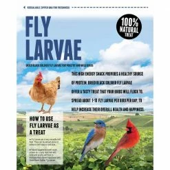 Flock Fest 5 lbs. Bag Fly Larvae by Unbranded -Cheap Bird & Wildlife Supplies Store bird food seed 809350 1d 1000