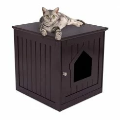 Cat House (Espresso) by BirdRock Home