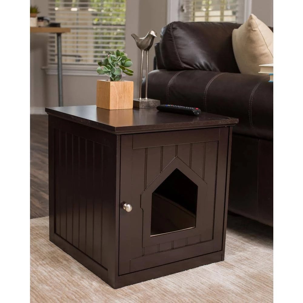 Cat House (Espresso) by BirdRock Home 2 Cat House (Espresso) by BirdRock Home - Image 2