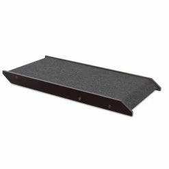 Internet's Best Small Espresso Adjustable Pet Ramp by BirdRock Home -Cheap Bird & Wildlife Supplies Store birdrock home dog steps ramps 10797 4f 1000