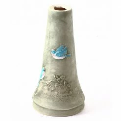 Large Green Burley Clay Hand Painted Bluebird Bird Bath by BIRDS choice 9 Large Green Burley Clay Hand Painted Bluebird Bird Bath by BIRDS choice -Cheap Bird & Wildlife Supplies Store birds choice bird bath fountains bcbluebird 4f 1000