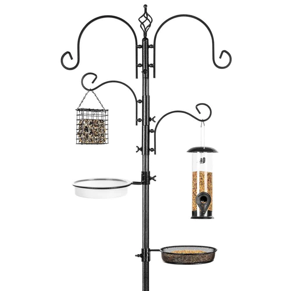 Steel Suet/Block Multi-Bird Feeder Station by Best Choice Products 1 Steel Suet/Block Multi-Bird Feeder Station by Best Choice Products
