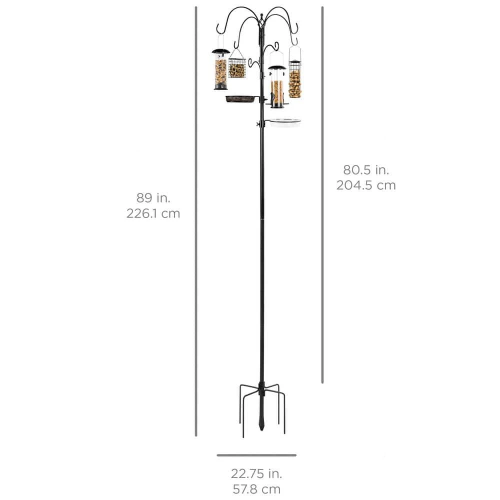 Steel Suet/Block Multi-Bird Feeder Station by Best Choice Products 5 Steel Suet/Block Multi-Bird Feeder Station by Best Choice Products - Image 5