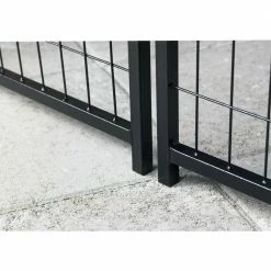 4 ft. x 4 ft. x 6 ft. Welded Wire Kennel by PRIVATE BRAND UNBRANDED -Cheap Bird & Wildlife Supplies Store black dog houses 308605b 44 1000