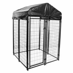 4 ft. x 4 ft. x 6 ft. Welded Wire Kennel by PRIVATE BRAND UNBRANDED
