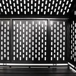 44.20 in. Indoor and Outdoor Heavy-Duty Dog Crate Cage Kennel House with Strong Metal Frame by Foobrues -Cheap Bird & Wildlife Supplies Store black foobrues dog houses lnn p23167932 44 1000