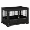 Black Fairview Triple Door Dog Crate - Large by zoovilla