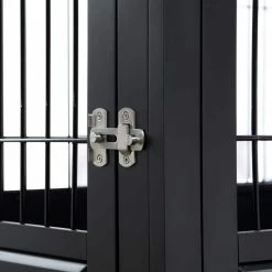 Black Fairview Triple Door Dog Crate - Large by zoovilla 13 Black Fairview Triple Door Dog Crate - Large by zoovilla -Cheap Bird & Wildlife Supplies Store black zoovilla dog houses pth1082021700 76 1000