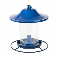 Blue Sparkle Panorama Hanging Bird Feeder - 2 lb. Capacity by Perky-Pet -Cheap Bird & Wildlife Supplies Store blue perky pet bird feeders 312b d4 1000