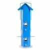 Blue Metal Tube Wild Bird Feeder - 1 lb. Capacity by Perky-Pet
