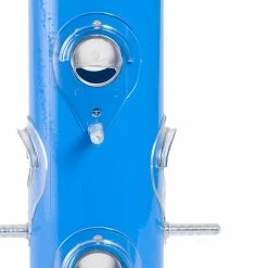 Blue Metal Tube Wild Bird Feeder - 1 lb. Capacity by Perky-Pet -Cheap Bird & Wildlife Supplies Store blue perky pet bird feeders 391 c3 1000