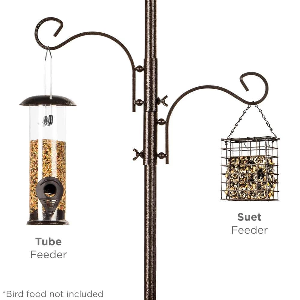 Steel Suet/Block Multi-Bird Feeder Station by Best Choice Products 2 Steel Suet/Block Multi-Bird Feeder Station by Best Choice Products - Image 2