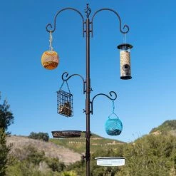 Steel Suet/Block Multi-Bird Feeder Station by Best Choice Products 11 Steel Suet/Block Multi-Bird Feeder Station by Best Choice Products -Cheap Bird & Wildlife Supplies Store bronze best choice products bird feeders sky5649 fa 1000