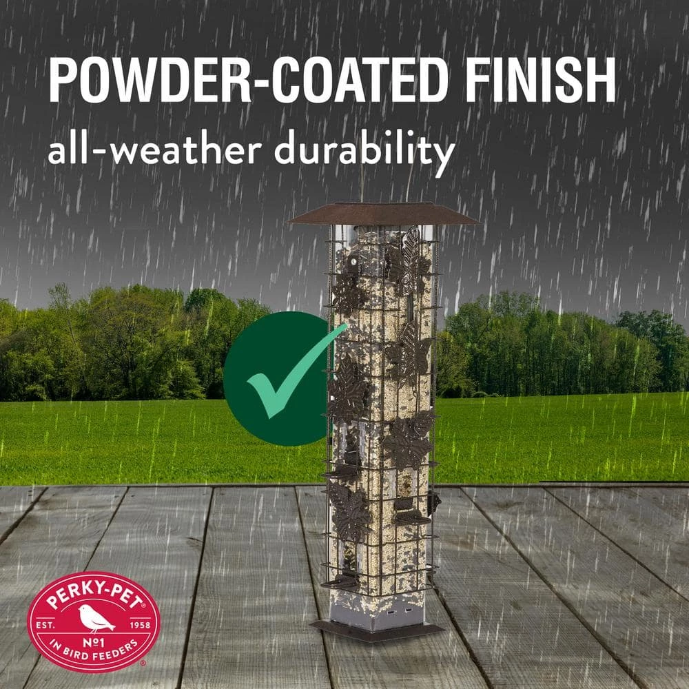 Squirrel-Be-Gone Squirrel Resistant Metal Wild Bird Feeder - 2 lb. Capacity by Perky-Pet 7 Squirrel-Be-Gone Squirrel Resistant Metal Wild Bird Feeder - 2 lb. Capacity by Perky-Pet - Image 7