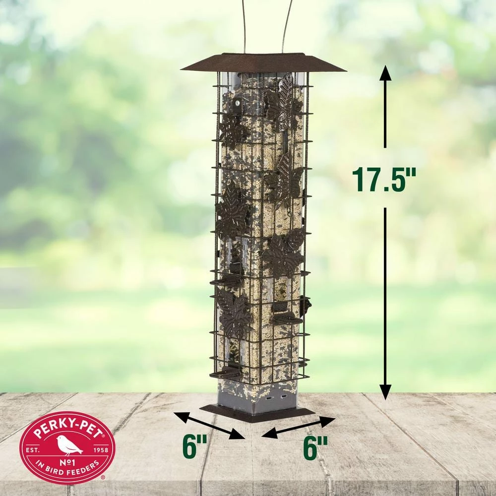 Squirrel-Be-Gone Squirrel Resistant Metal Wild Bird Feeder - 2 lb. Capacity by Perky-Pet 9 Squirrel-Be-Gone Squirrel Resistant Metal Wild Bird Feeder - 2 lb. Capacity by Perky-Pet - Image 9