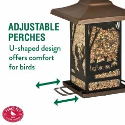 Wilderness Lantern Hanging Bird Feeder - 2 lb. Capacity by Perky-Pet -Cheap Bird & Wildlife Supplies Store brown perky pet bird feeders 8504 2 1f 1000