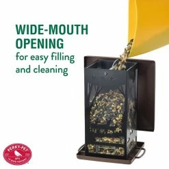 Wilderness Lantern Hanging Bird Feeder - 2 lb. Capacity by Perky-Pet -Cheap Bird & Wildlife Supplies Store brown perky pet bird feeders 8504 2 44 1000
