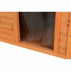 Natura Insulated Classic Club Dog House -Large by TRIXIE -Cheap Bird & Wildlife Supplies Store brown trixie dog houses 39518 44 1000