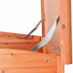 Natura Classic Dog House, Flat Hinged Roof, Adjustable Legs, Brown, Medium by TRIXIE 9 Natura Classic Dog House, Flat Hinged Roof, Adjustable Legs, Brown, Medium by TRIXIE -Cheap Bird & Wildlife Supplies Store brown trixie dog houses 39552 1f 1000