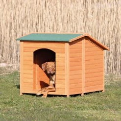 Natura Club Dog House in Brown - Large by TRIXIE 11 Natura Club Dog House in Brown - Large by TRIXIE -Cheap Bird & Wildlife Supplies Store brown trixie dog houses 39554 31 1000