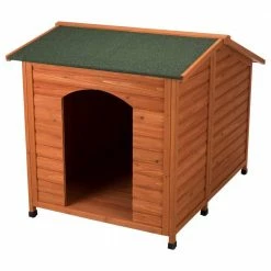 Natura Club Dog House in Brown - Large by TRIXIE